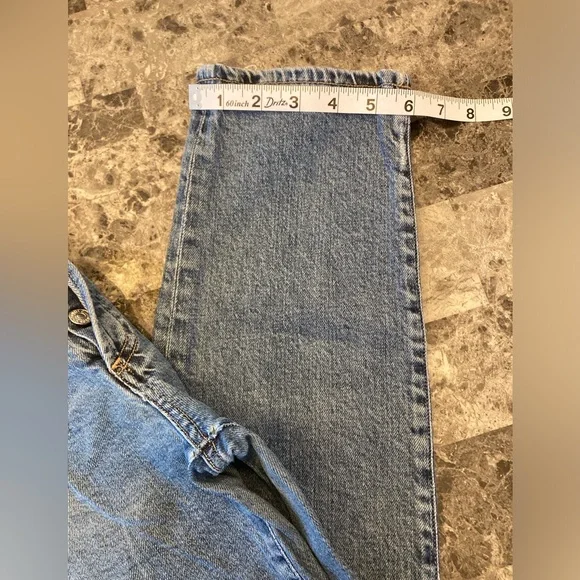 Citizens Of Humanity Olivia High Rise Slim Ankle Frayed Streetwear Jean WM 31 - Picture 14 of 16